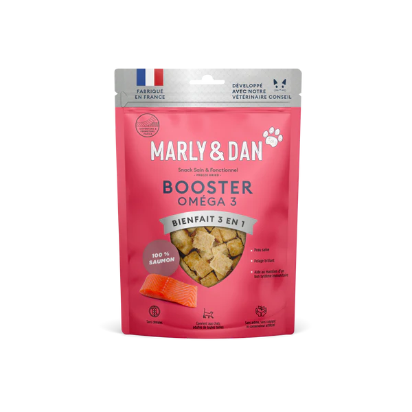 Marly & Dan - Booster Oméga 3 - Chat