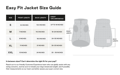 Veste compressible écologique